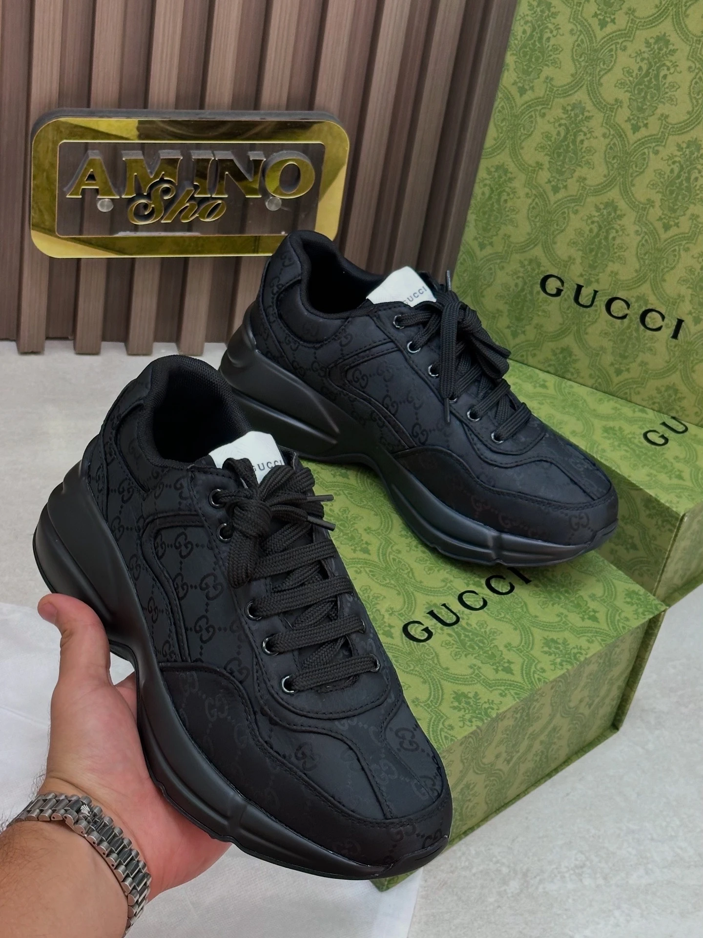 Gucci rython black