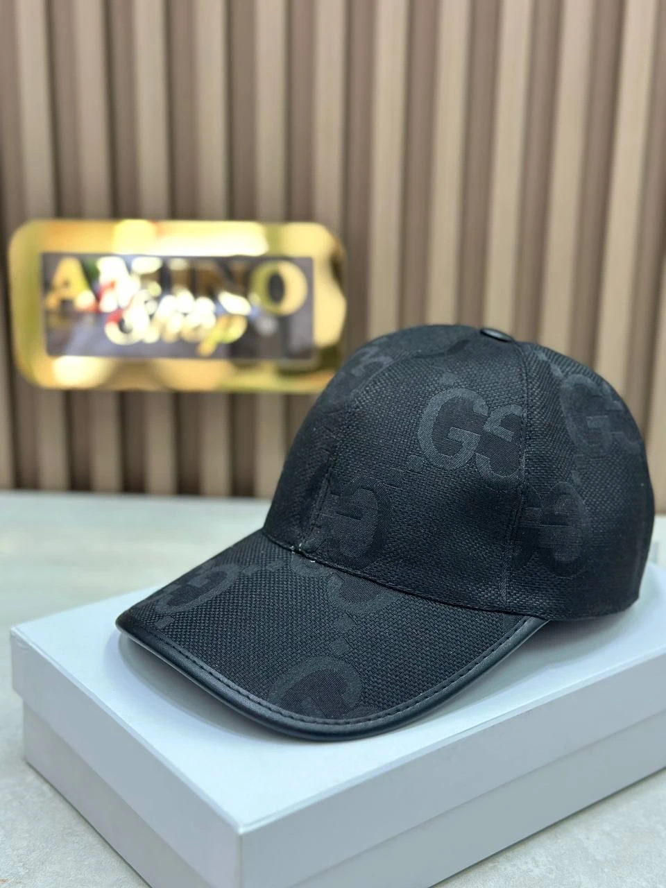 Casquette GG noir
