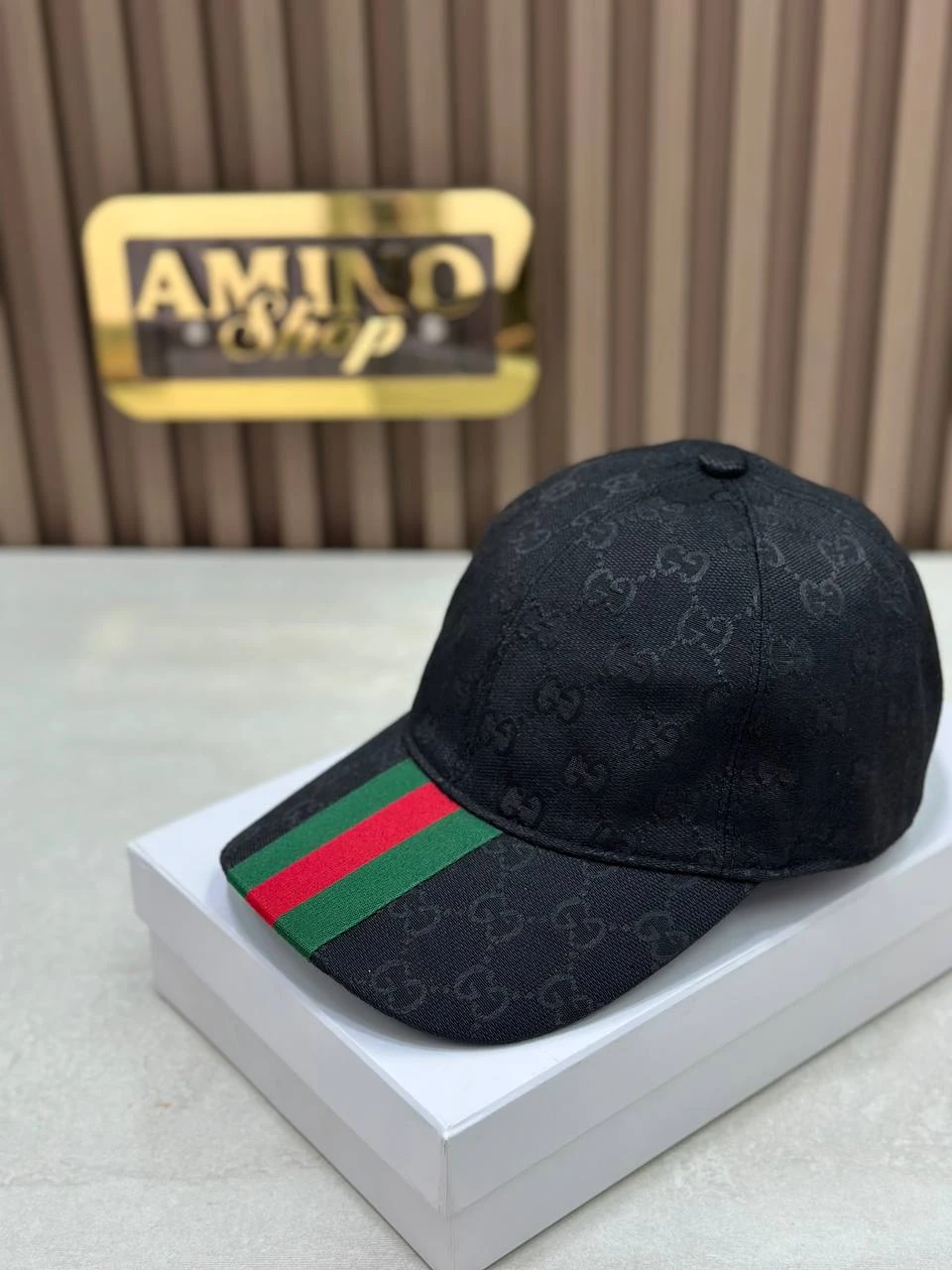 Casquette gg bonda noir